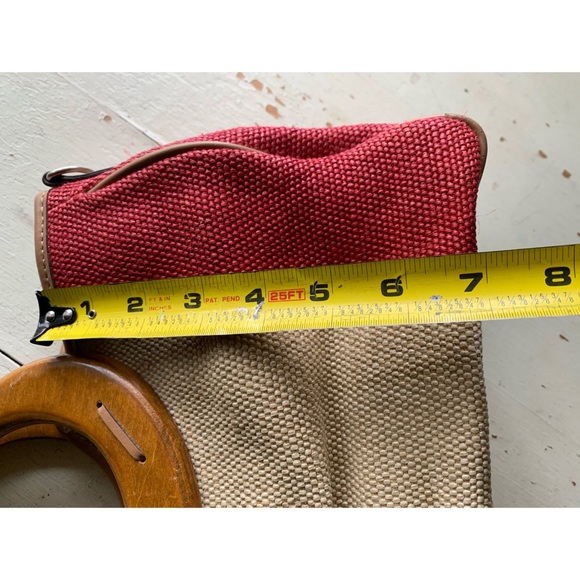 Relic : canvas and wood bag - Picture 10 of 11